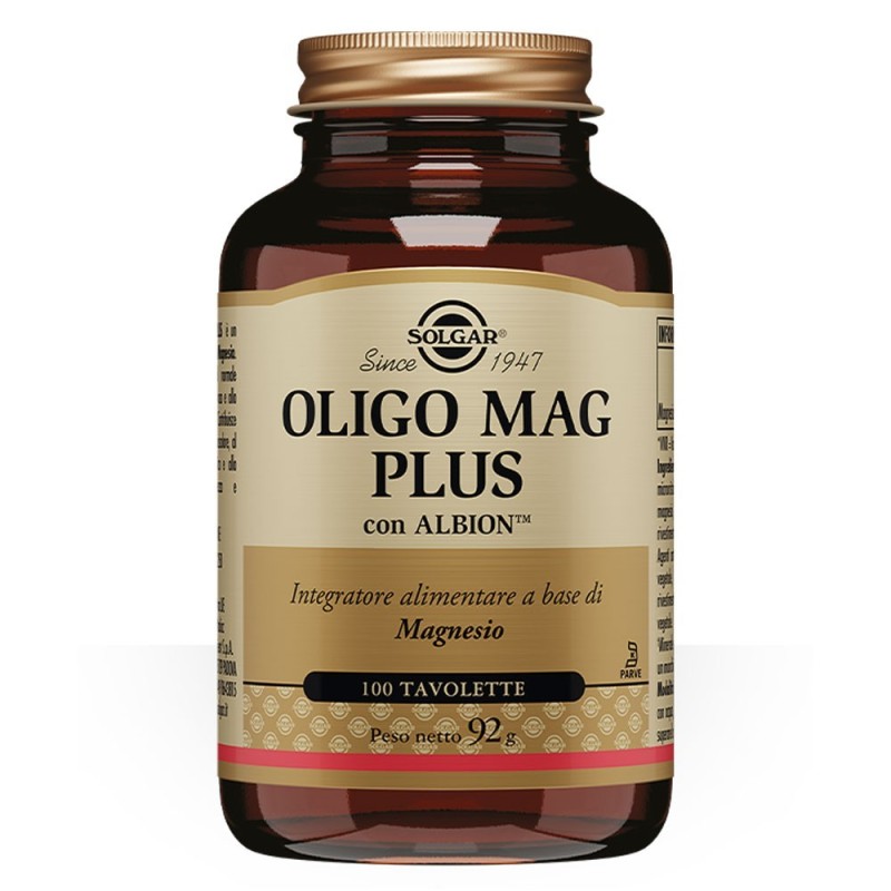 Oligo mag plus
con chelazione albion
Integratore alimentare a base di magnesio