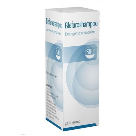 Blefaroshampoo
detergente perioculare
pH neutro
non irrita gli occhi