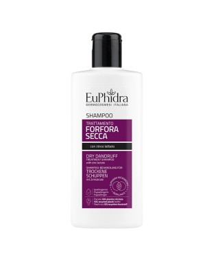 Euphidra
shampoo
trattamento forfora secca
con zinco lattato
ipoallergenico