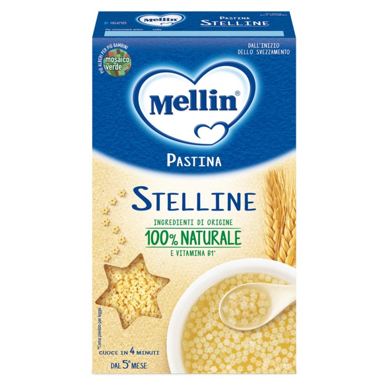 Mellin Pastina stelline 5 meses + 320 g