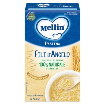 Mellin
Le Pastina
fili d'angelo
ingredienti di origine 100% naturale e vitamina B1
