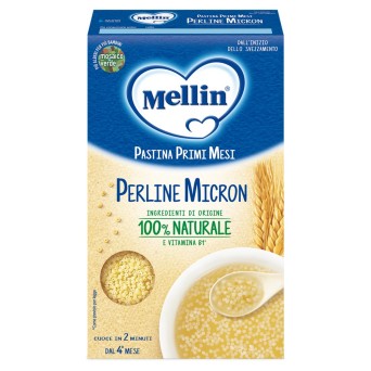 Mellin pastina primi mesi perline micron 4 meses+ 320g