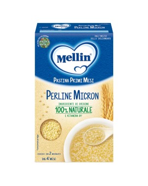 Mellin pastina primi mesi perline micron 4 meses+ 320g