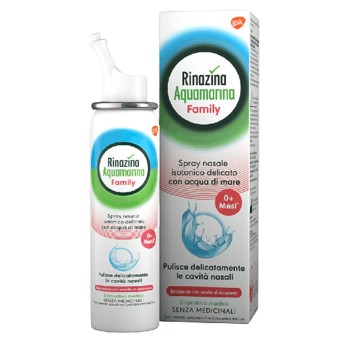 Rinazina aquamarina family spray nasal botella 100ml