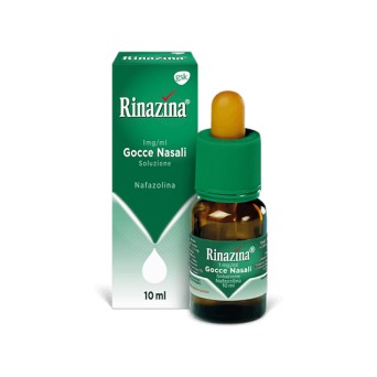 Rinazina 1 mg/ml gocce nasali, soluzione nafazolina flaconcino da 10 ml