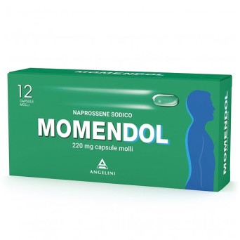 Momendol 220 mg 12 cápsulas blandas