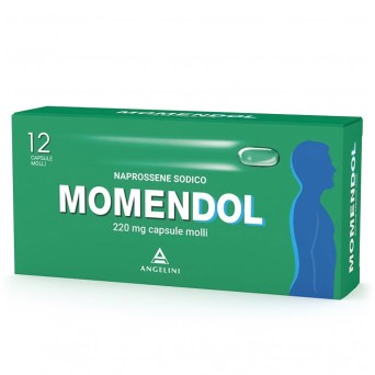 Momendol 220 mg 12 softgels