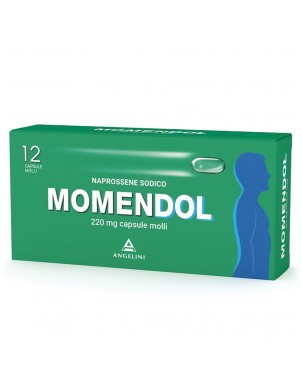 Momendol 220 mg 12 cápsulas blandas