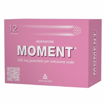 Moment
200 mg granulato per soluzione orale
ibuprofene
scatola da 12 bustine