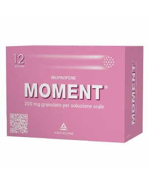 Moment
200 mg granulato per soluzione orale
ibuprofene
scatola da 12 bustine