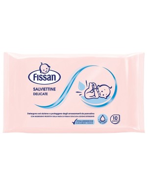 Fissan Delicate Pocket Travel Wipes 10 pieces