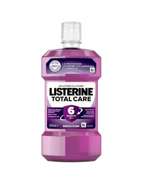 Listerine
Total Care
Collutorio al fluoro
6 benefici in 1
menta pura