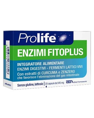 Prolife enzimi fitoplus 20 cápsulas