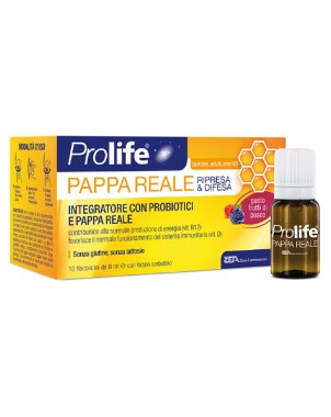 Prolife
pappa reale
ripresa & difesa
Integratore con probiotici e pappa reale