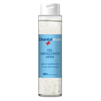 Disintyl mani
gel igienizzante mani
agisce rapidamente
si usa senz'acqua
flacone da 100 ml