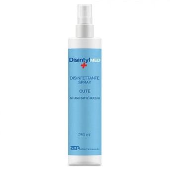 Disintyl med
disinfettante spray cute
si usa senz'acqua
flacone spray da 250 ml