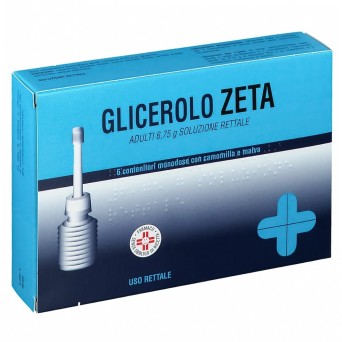 ZETA
Glicerolo
adulti 6,75 g soluzione rettale
uso rettale