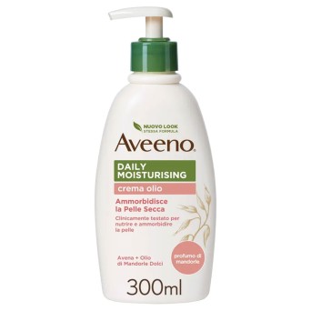 Aveeno Moisturizing Body Oil Cream 300ml