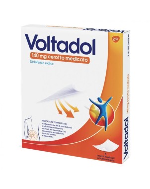 Voltadol 140 mg 5 medicated plasters