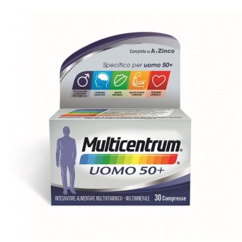 Multicentrum Uomo 50+ 30 comprimés