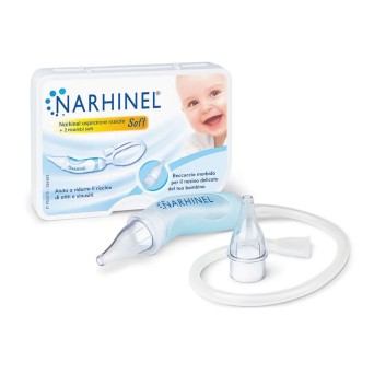 Narhinel-Aspirator + 2 weiche Ersatzteile