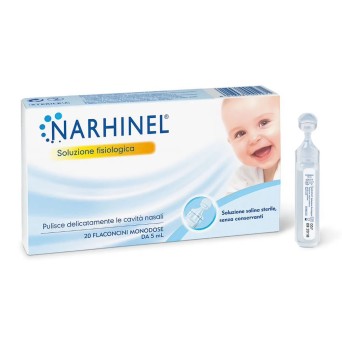 Narhinel physiological solution 20 vials