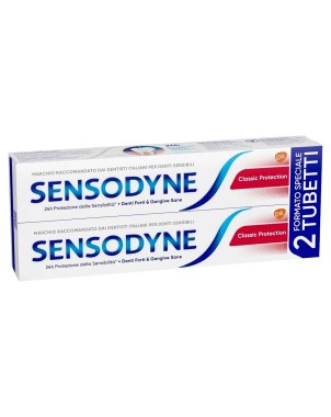 Sensodyne
Classic Protection
dentifricio
24h protezione dalla sensibilità + denti forti & gengive sane