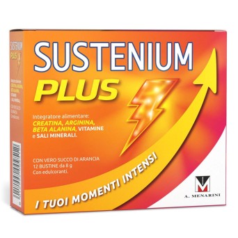 Sustenium
Plus
Integratore alimentare di creatina, arginina, beta alanina, vitamine e sali minerali.