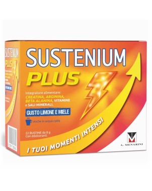 Sustenium Plus citron et miel 22 sachets