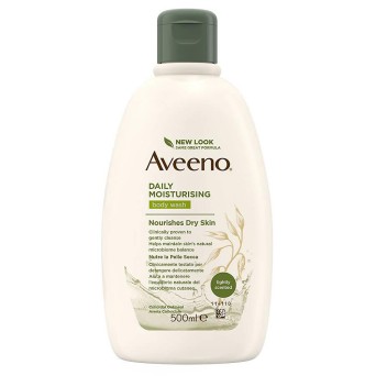 Aveeno Daily moisturising body wash nutre la pelle secca