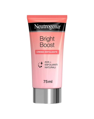 Neutrogena
Bright Boost
crema esfoliante
AHA+ esfolianti naturali
tubo da 75 ml