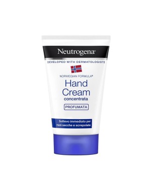 Neutrogena
Crema Mani
Con Profumo
Sollievo immediato per mani secche e screpolate
Formula Norvegese