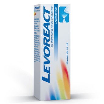 Levoreact nasal spray 10 ml bottle