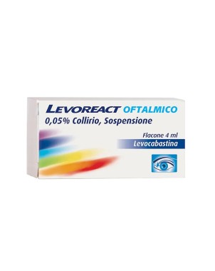 Levoreact Oftalmico Augentropfen 4 ml