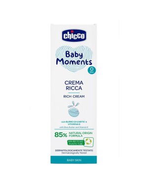 Chicco Baby Moments crema ricca 100 ml