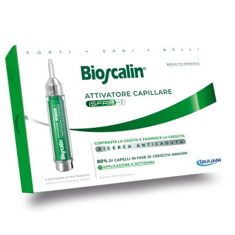 Bioscalin Attivatore Capillare iSFRP-1 contrasta la caduta e favorisce la crescita 80% di capelli in fase di crescita anagen