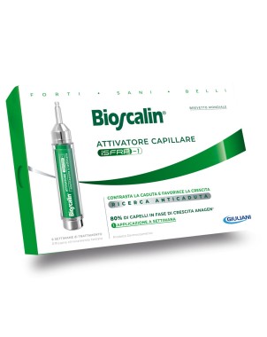 Bioscalin
Attivatore Capillare iSFRP-1
contrasta la caduta e favorisce la crescita
80% di capelli in fase di crescita anagen