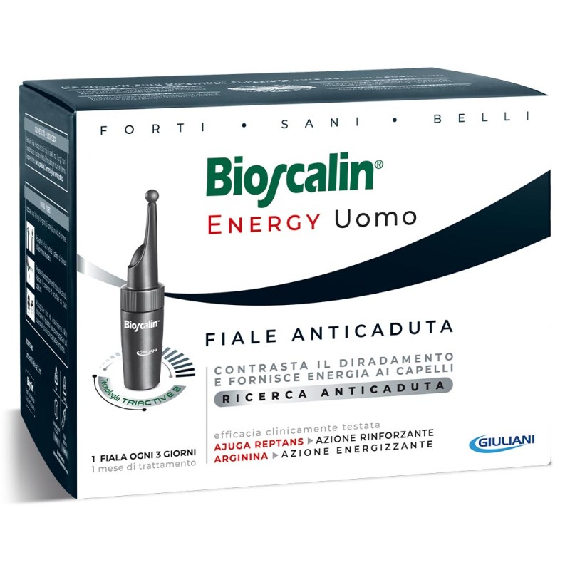 Bioscalin Energy Uomo anticaduta pack 10 vials