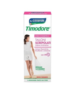 Timodore
Talloni screpolati
crema intensiva
Azione riparatrice, emolliente idratante, con urea
efficace in 3 giorni