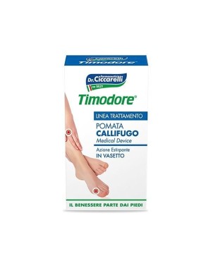 Timodore
Pomata Callifugo
azione estirpante
in vasetto
vasetto da 5 ml