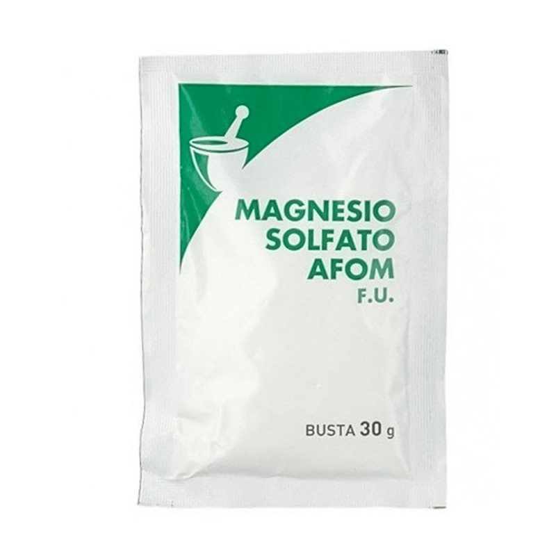 El sulfato de magnesio fue de 30 g