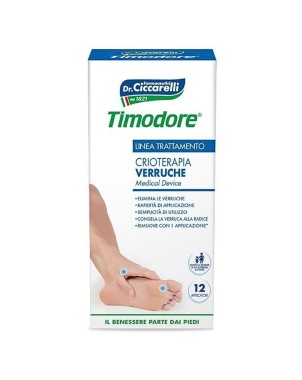 Timodore
Verruche crioterapia
Elimina le verruche | rapidità di applicazione | semplicità di utilizzo