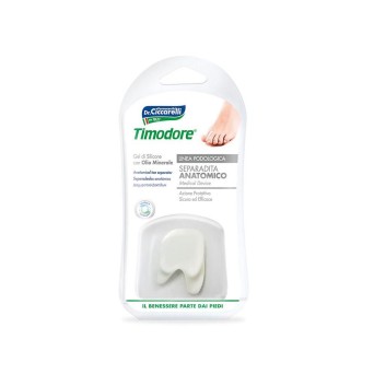 Timodore
Separadita Anatomico
azione protettiva, sicura ed efficace
gel di silicone con olio minerale