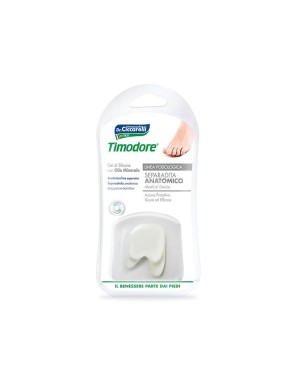 Timodore
Separadita Anatomico
azione protettiva, sicura ed efficace
gel di silicone con olio minerale