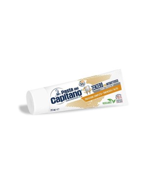 Pasta del Capitano
zenzero con antibatterico
dentifricio
protezione completa, rinfresca l'alito
