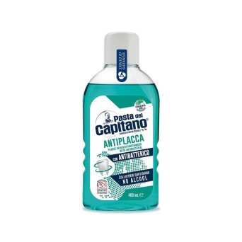 Pasta del Capitano Antiplacca mouthwash 400 ml