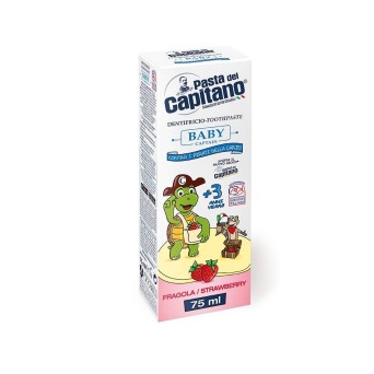 Pasta del Capitano Baby pasta de dientes +3 años 75 ml