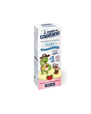 Pasta del Capitano Baby pasta de dientes +3 años 75 ml