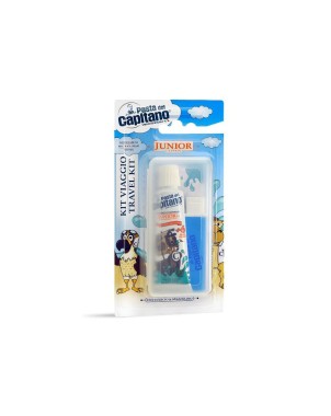 Pasta del Capitano Junior Kit viaggio dentifrice + brosse à dents