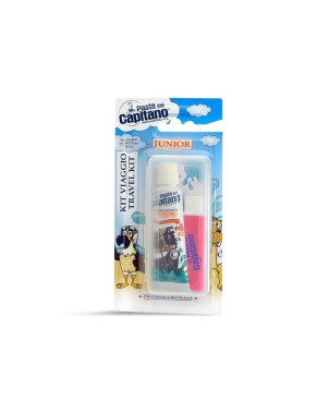 Pasta del Capitano Junior Kit viaggio dentifrice + brosse à dents